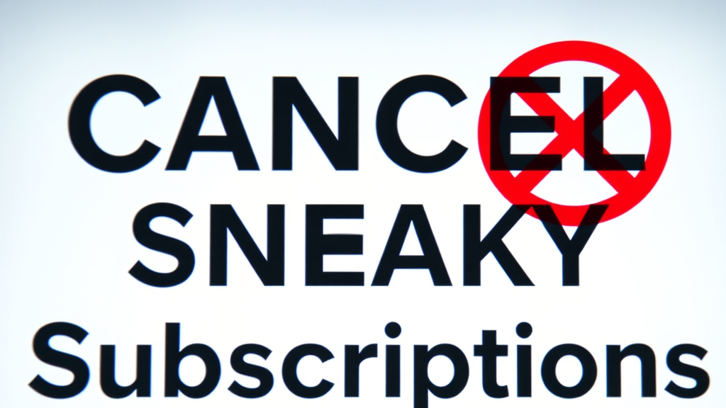 Cancel Subscriptions